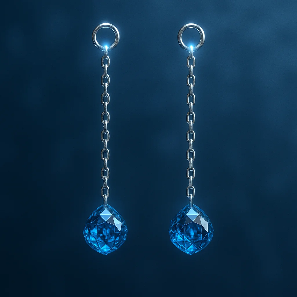Neptune “Diamond Rain” Earrings