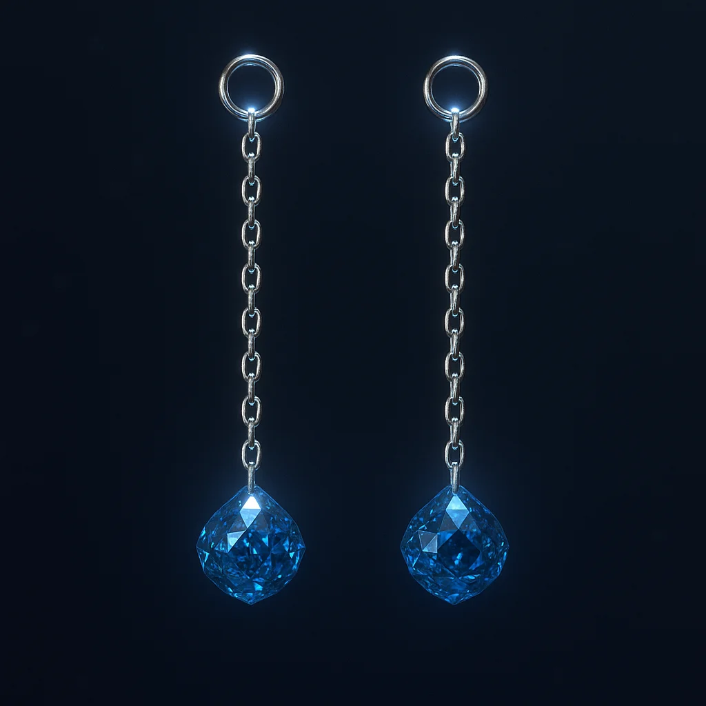 Neptune “Diamond Rain” Earrings