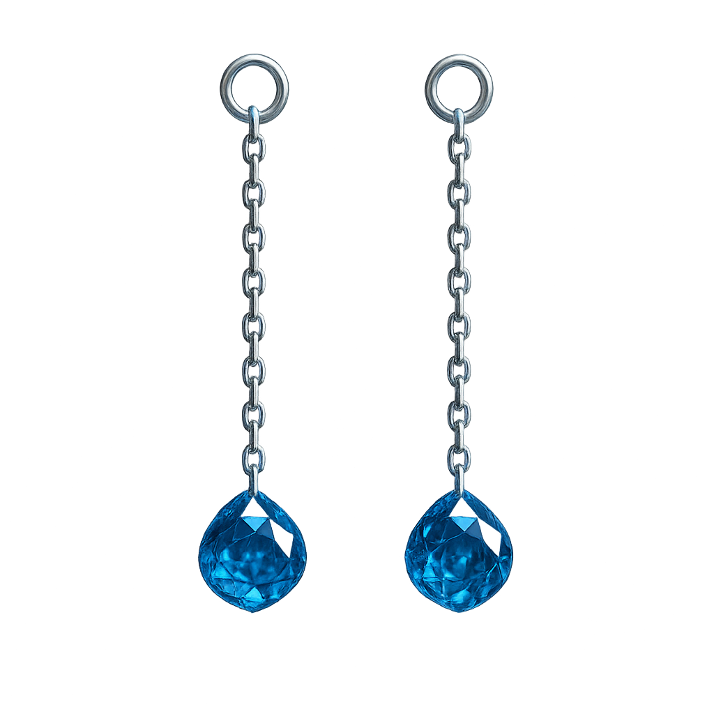 Neptune “Diamond Rain” Earrings