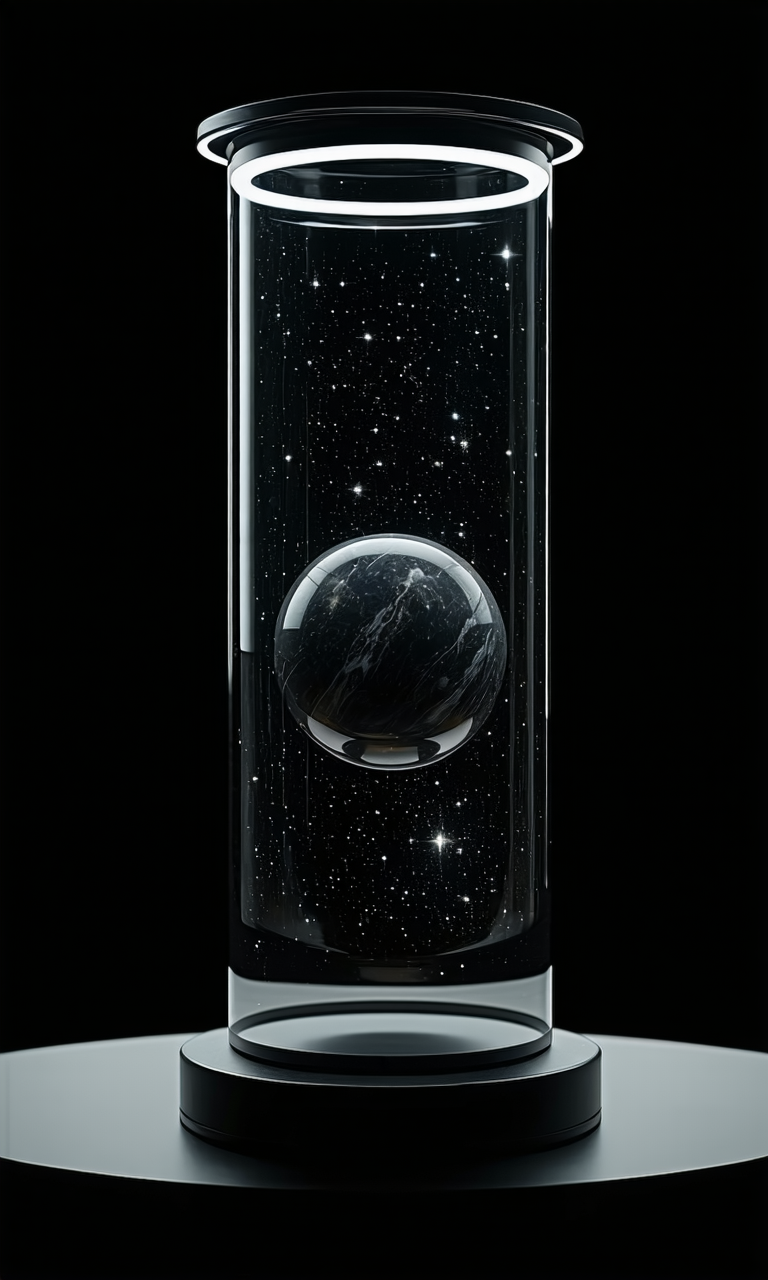Glass display case